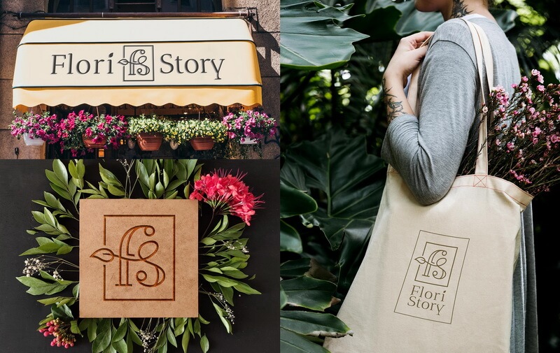 Flori Story - дизайн магазина цветов и подарков