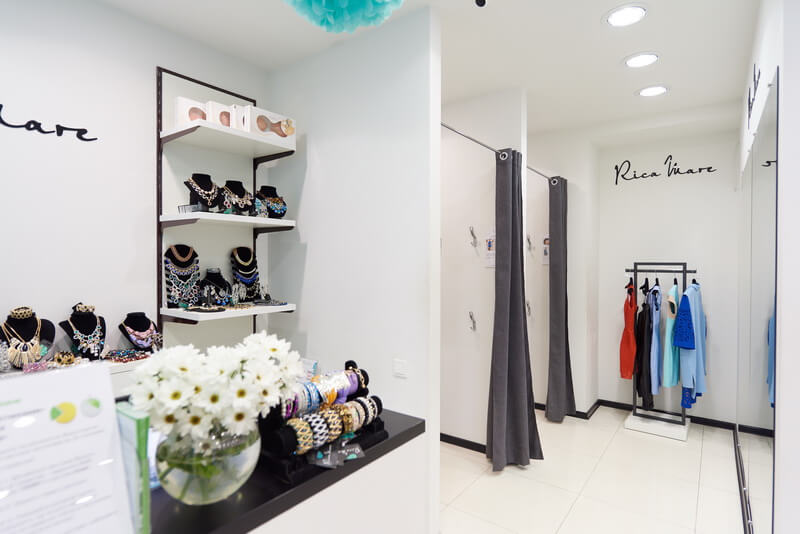 Rica Mare - дизайн магазина одежды